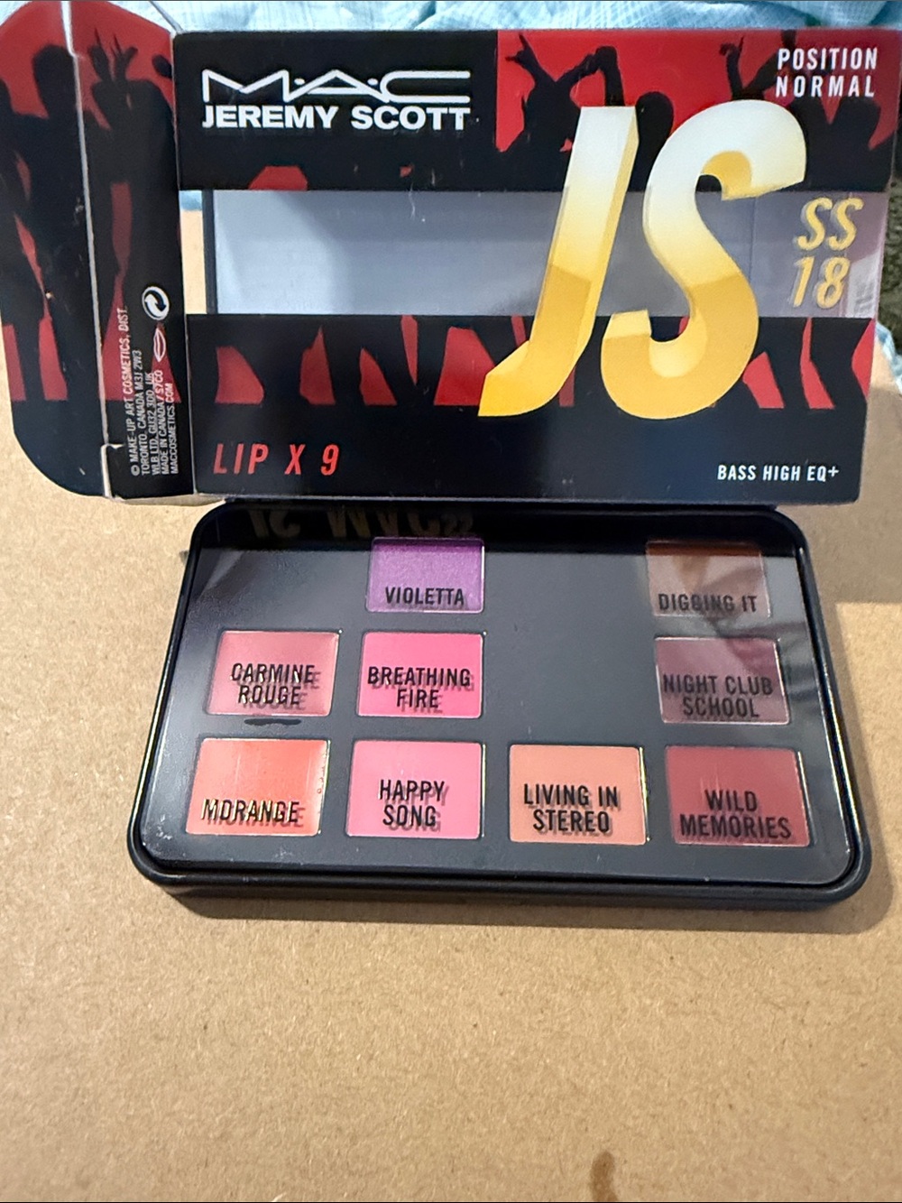 MAC Cosmetics Jeremy Scott Lip Palette — Pink, Purple & Coral Shades